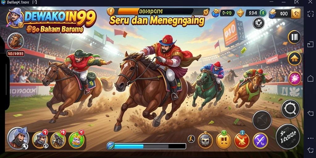 Tampilan Gameplay Menegangkan di DEWAKOIN99