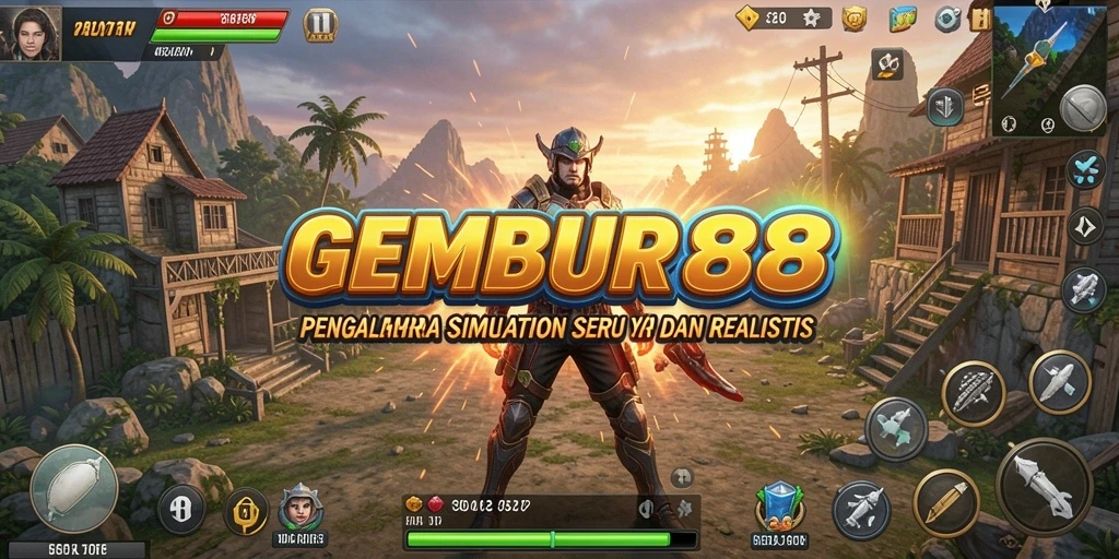 Screenshot menampilkan gameplay GEMBUR88 yang realistis dan menyenangkan.
