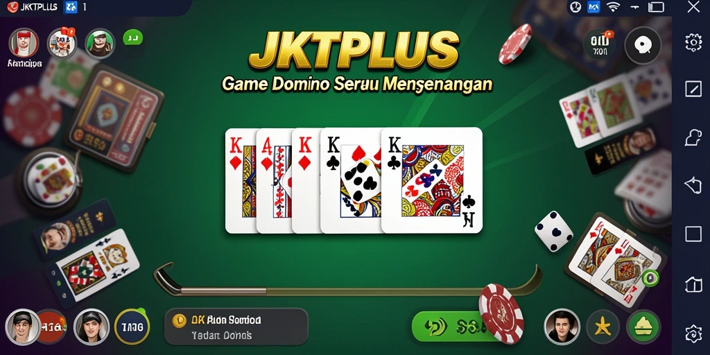 Tampilan gameplay JKTPLUS yang seru dan interaktif.