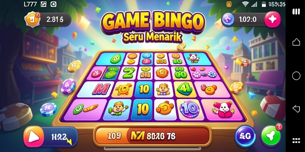 Screenshot gameplay Bingo L777 yang seru dan mengasyikkan.