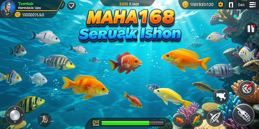 Tampilan gameplay yang seru dan menantang di MAHA168.