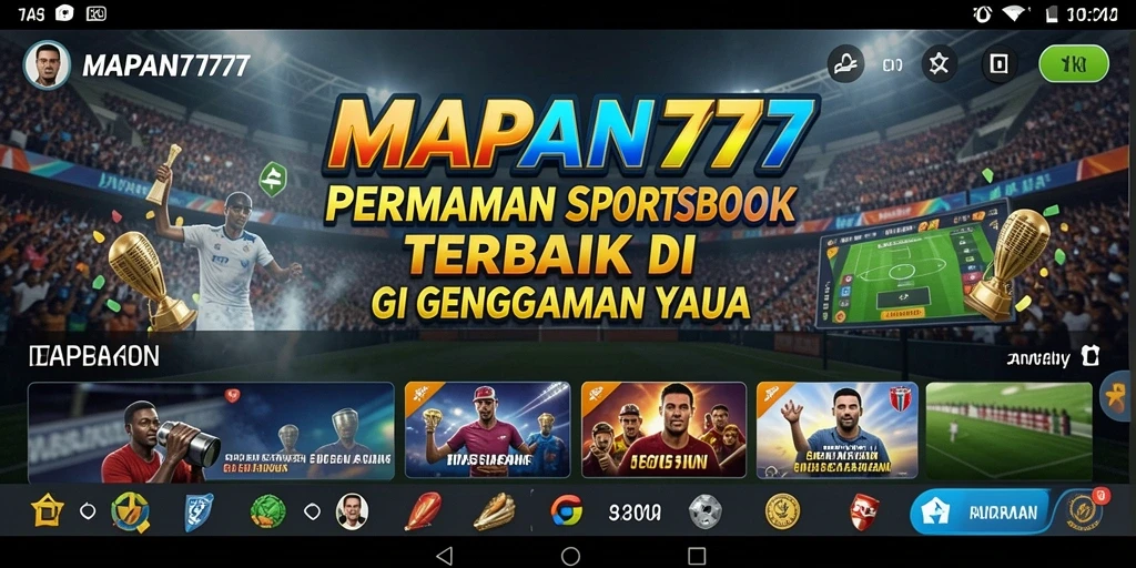 Gameplay menarik dari aplikasi Sportsbook MAPAN777.