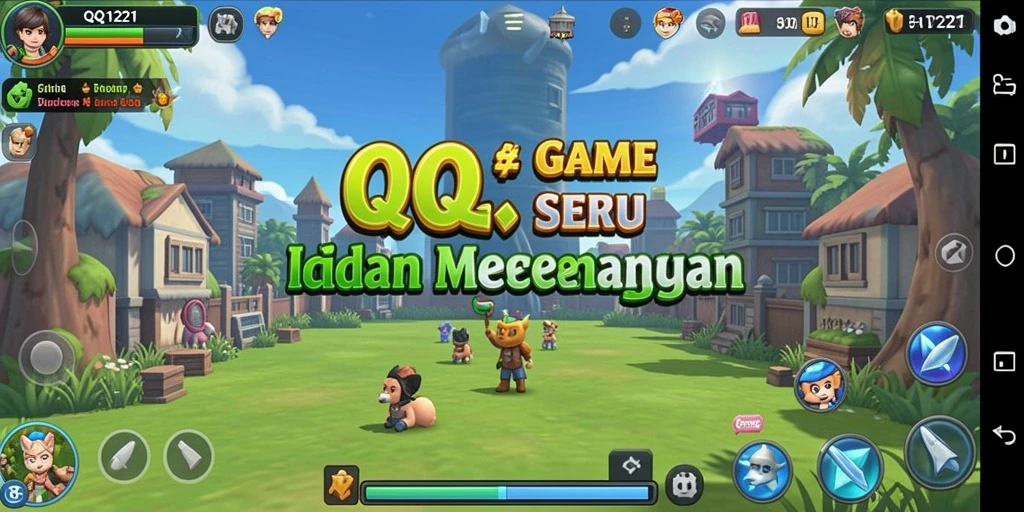 Tampilan menarik dari gameplay Idle di QQ1221.